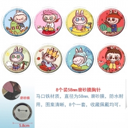 Labubu Anime round scrub film ...