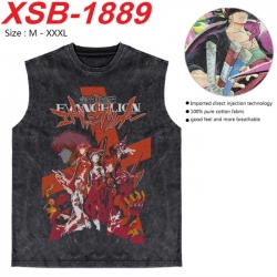 EVA Anime pure cotton wash ves...
