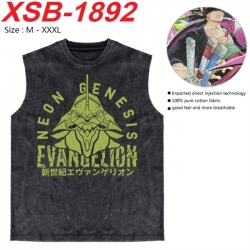 EVA Anime pure cotton wash ves...