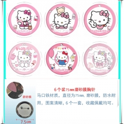 sanrio Anime Matte film brooch...