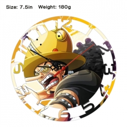 One Piece Anime print alarm cl...