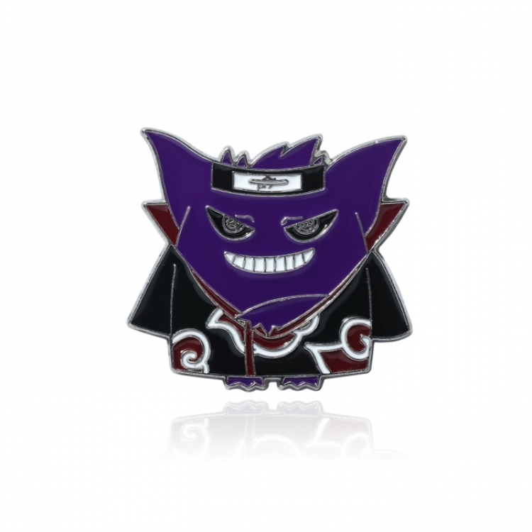 Pokemon Cartoon metal brooch badge OPP packaging price for 5 pcs
