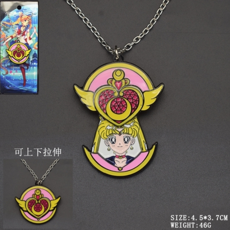 sailormoon Anime peripheral adjustable necklace pendant