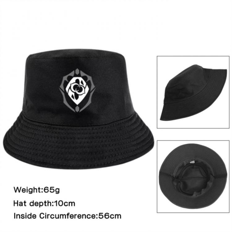 Honkai: Star Rail Anime Printed Outdoor Fisherman's Hat Sunshade Hat 56cm