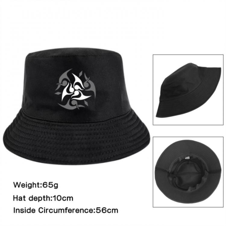 Honkai: Star Rail Anime Printed Outdoor Fisherman's Hat Sunshade Hat 56cm
