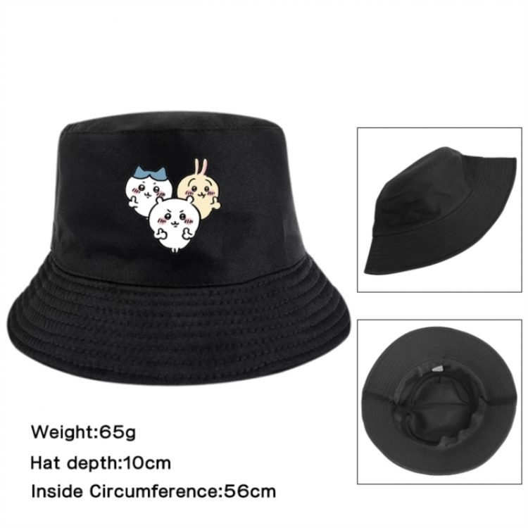 Chiikawa Anime Printed Outdoor Fisherman's Hat Sunshade Hat 56cm