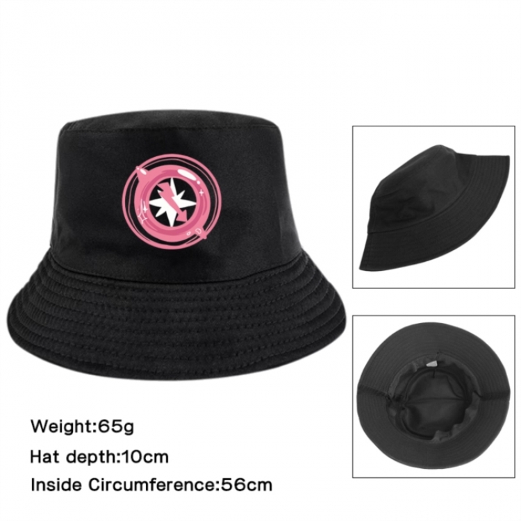straykids Anime Printed Outdoor Fisherman's Hat Sunshade Hat 56cm