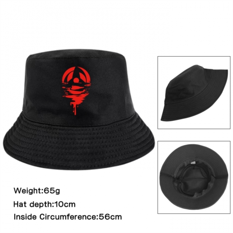 Naruto Anime Printed Outdoor Fisherman's Hat Sunshade Hat 56cm