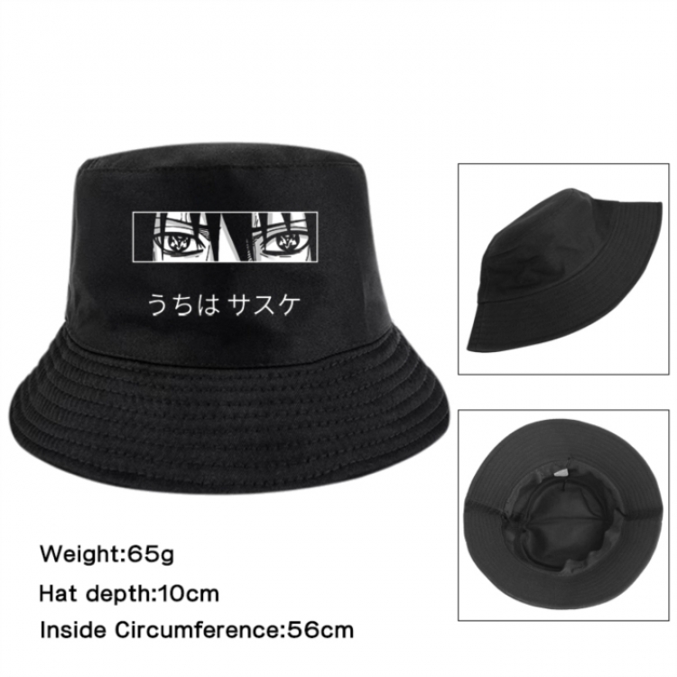 Naruto Anime Printed Outdoor Fisherman's Hat Sunshade Hat 56cm