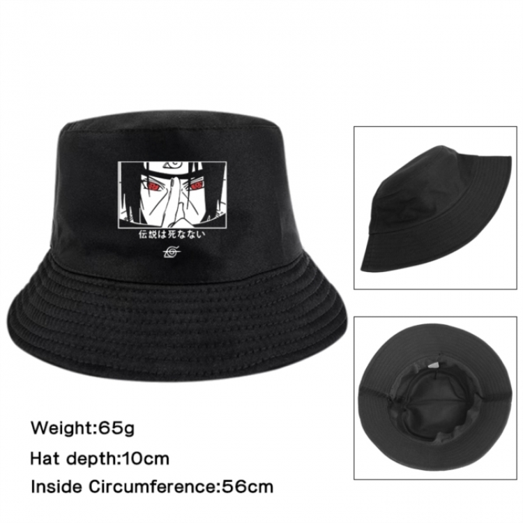 Naruto Anime Printed Outdoor Fisherman's Hat Sunshade Hat 56cm