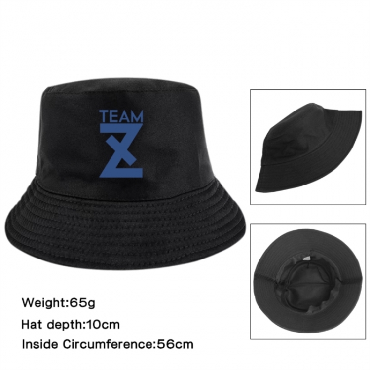 BLUE LOCK Anime Printed Outdoor Fisherman's Hat Sunshade Hat 56cm