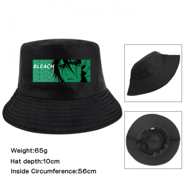Bleach Anime Printed Outdoor Fisherman's Hat Sunshade Hat 56cm