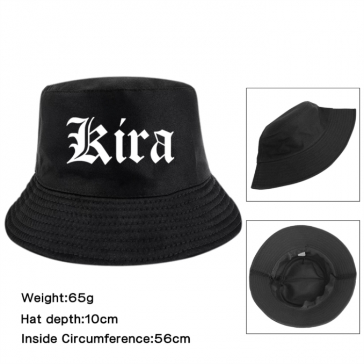 Death note Anime Printed Outdoor Fisherman's Hat Sunshade Hat 56cm