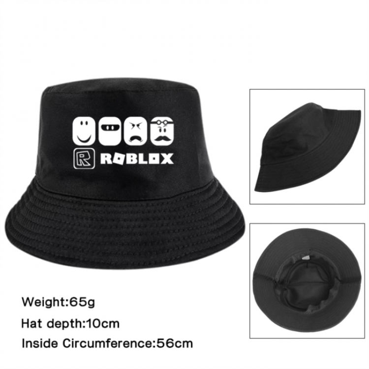 Roblox Anime Printed Outdoor Fisherman's Hat Sunshade Hat 56cm