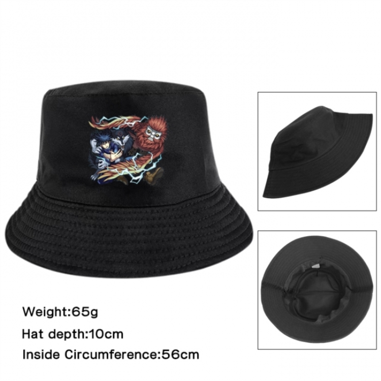 Jujutsu Kaisen Anime Printed Outdoor Fisherman's Hat Sunshade Hat 56cm