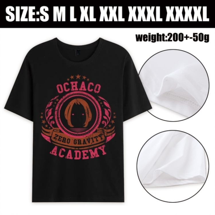 My Hero Academia Anime printed pure cotton short sleeved T-shirt from S to 4XL