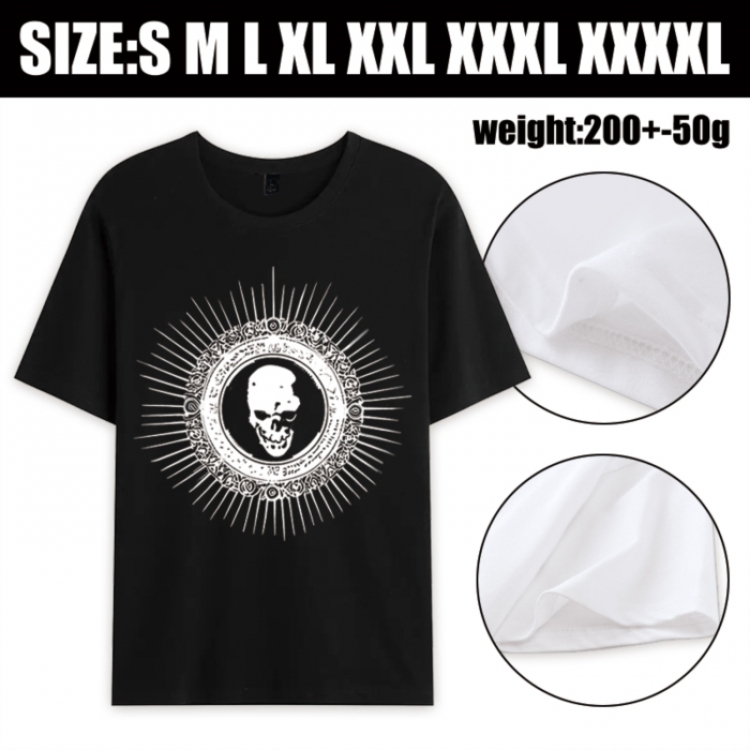 Death note Anime printed pure cotton short sleeved T-shirt from S to 4XL