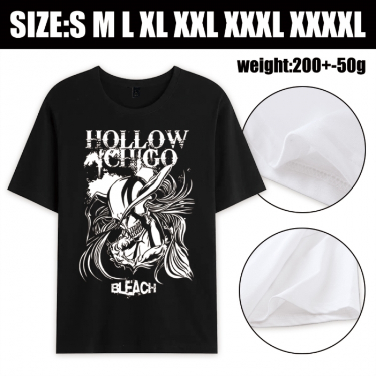 Bleach Anime printed pure cotton short sleeved T-shirt from S to 4XL