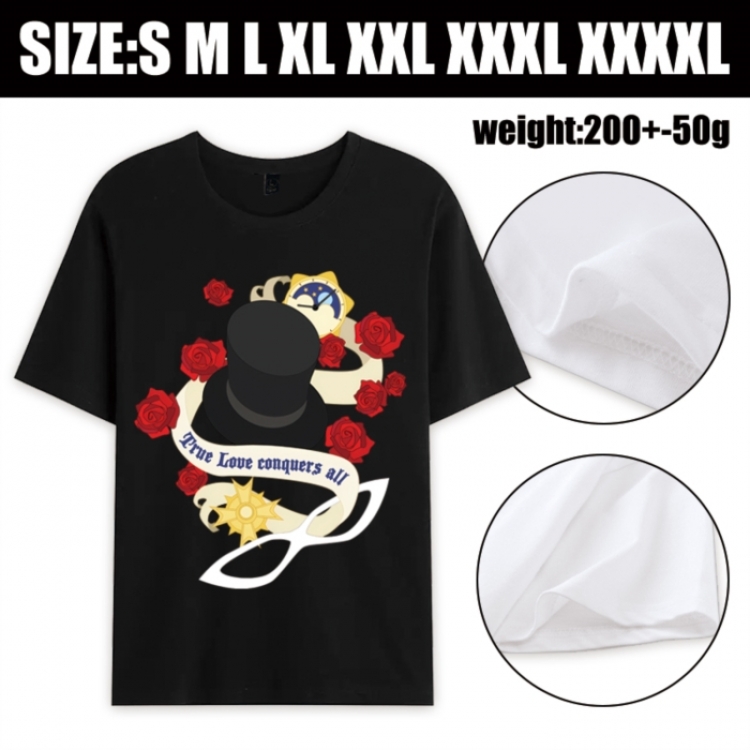 sailormoon Anime printed pure cotton short sleeved T-shirt from S to 4XL