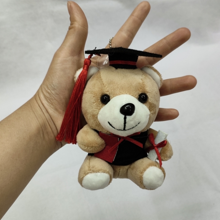 Dr. Bear  Anime peripheral plush toy pendant 10CM price for 24 pcs
