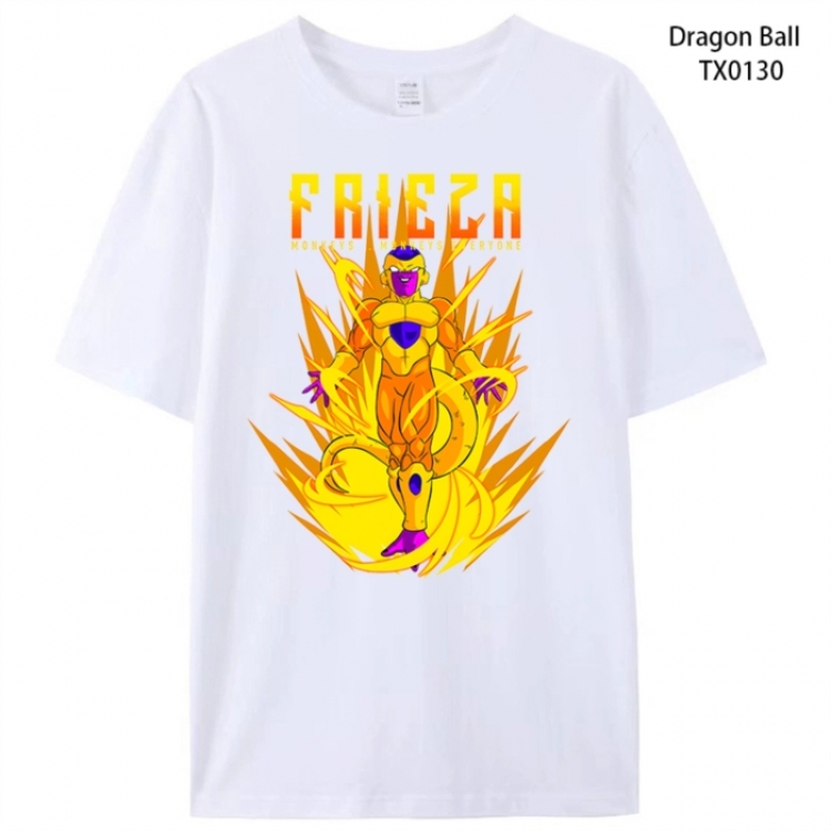 DRAGON BALL Anime peripheral printed pure cotton T-shirt from S to 4XL