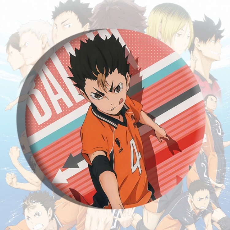 Haikyuu!! Anime tinplate brooch badge price for 5 pcs