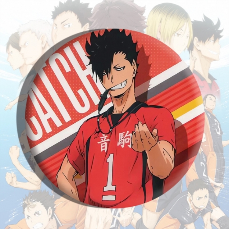 Haikyuu!! Anime tinplate brooch badge price for 5 pcs