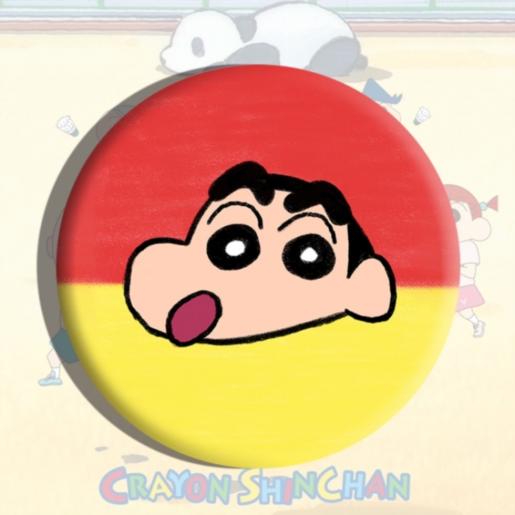 CrayonShin Anime tinplate brooch badge price for 5 pcs
