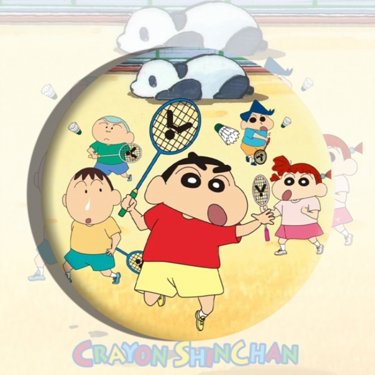 CrayonShin Anime tinplate brooch badge price for 5 pcs