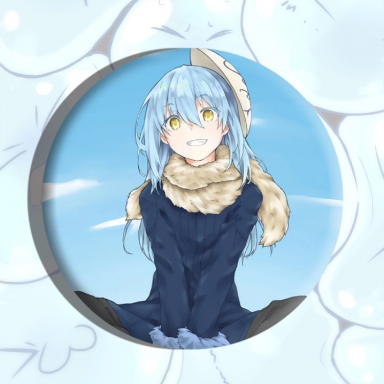 That Time I Got Slim Anime tinplate brooch badge price for 5 pcs