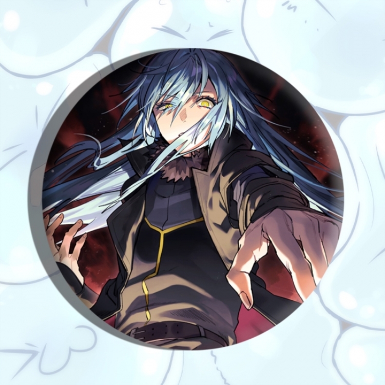 That Time I Got Slim Anime tinplate brooch badge price for 5 pcs
