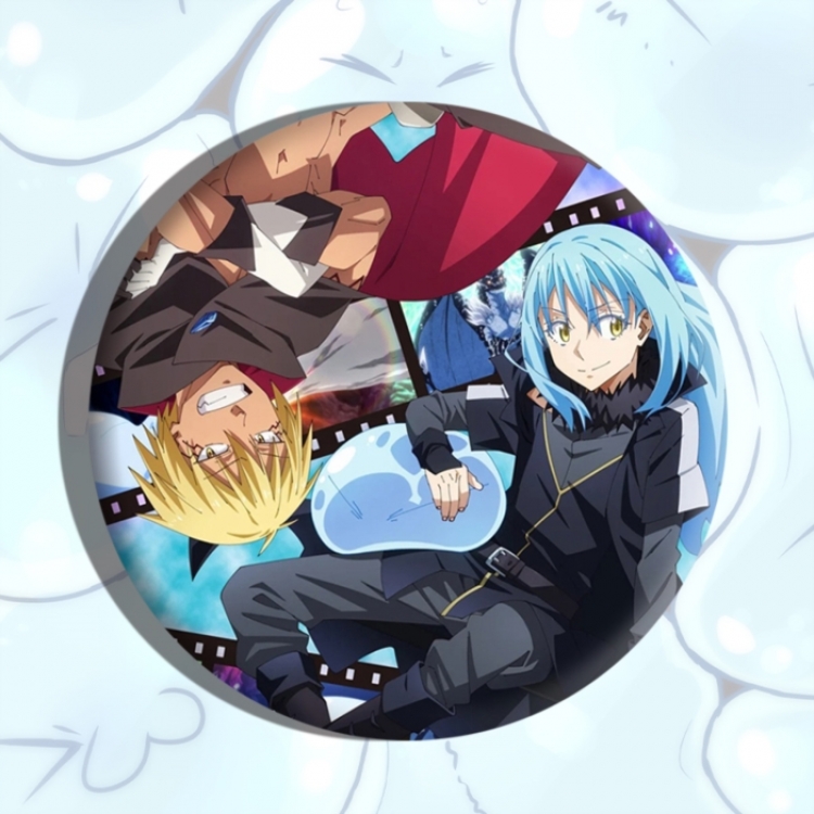 That Time I Got Slim Anime tinplate brooch badge price for 5 pcs
