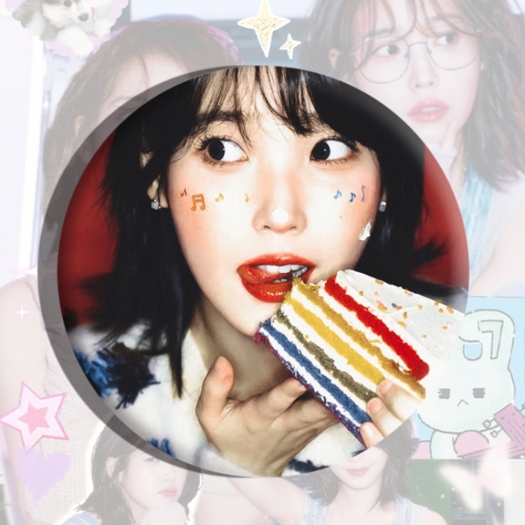 IU Anime tinplate brooch badge price for 5 pcs