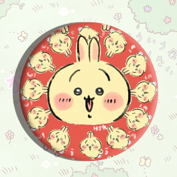 Chiikawa Anime tinplate brooch badge price for 5 pcs