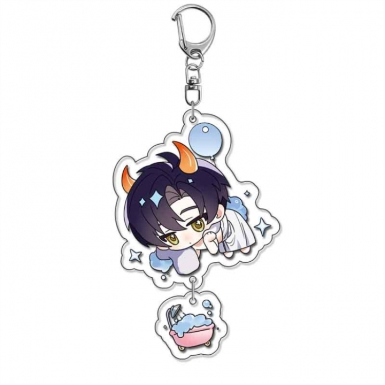 Love and Deepspace Anime acrylic Pendant Key Chain  price for 5 pcs 18227