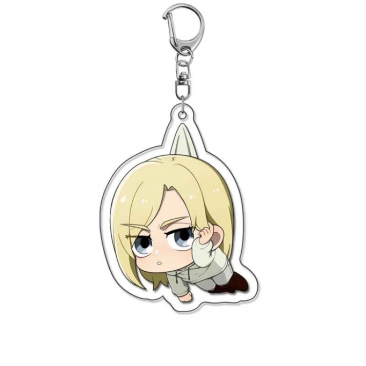 Shingeki no Kyojin Anime Acrylic Keychain Charm price for 5 pcs 18331