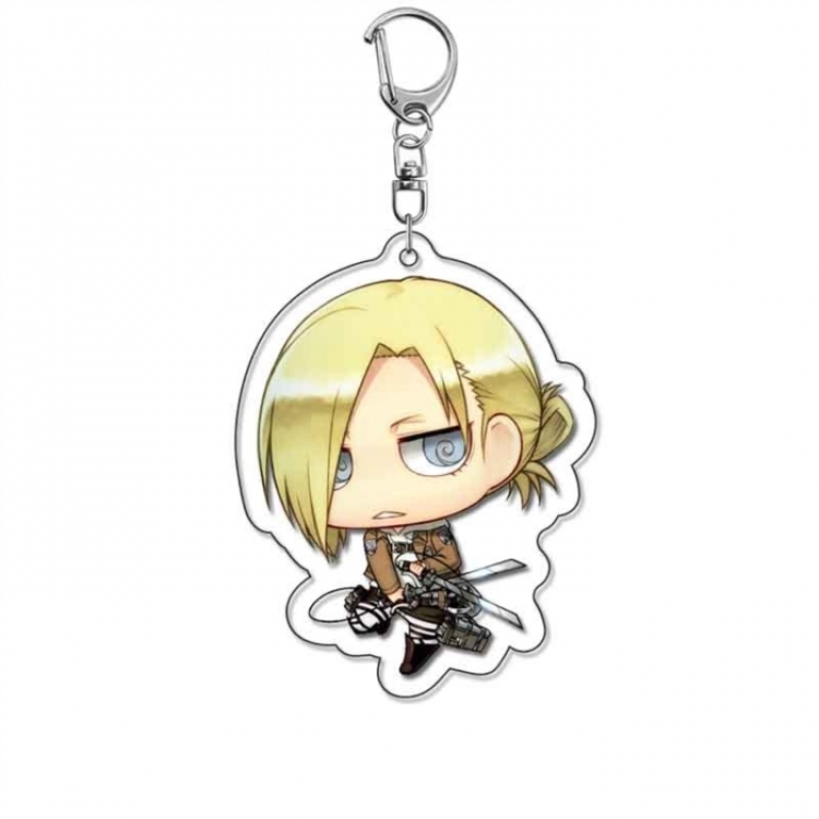 Shingeki no Kyojin Anime Acrylic Keychain Charm price for 5 pcs 18343