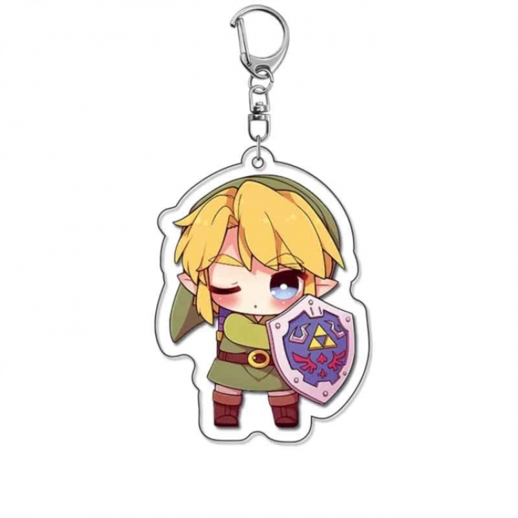 The Legend of Zelda Anime Acrylic Keychain Charm price for 5 pcs 18357