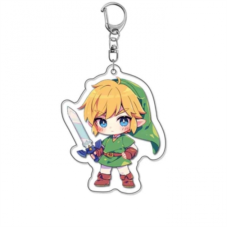 The Legend of Zelda Anime Acrylic Keychain Charm price for 5 pcs 18353