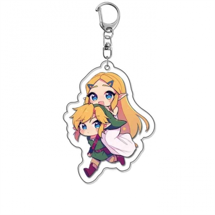 The Legend of Zelda Anime Acrylic Keychain Charm price for 5 pcs 18364