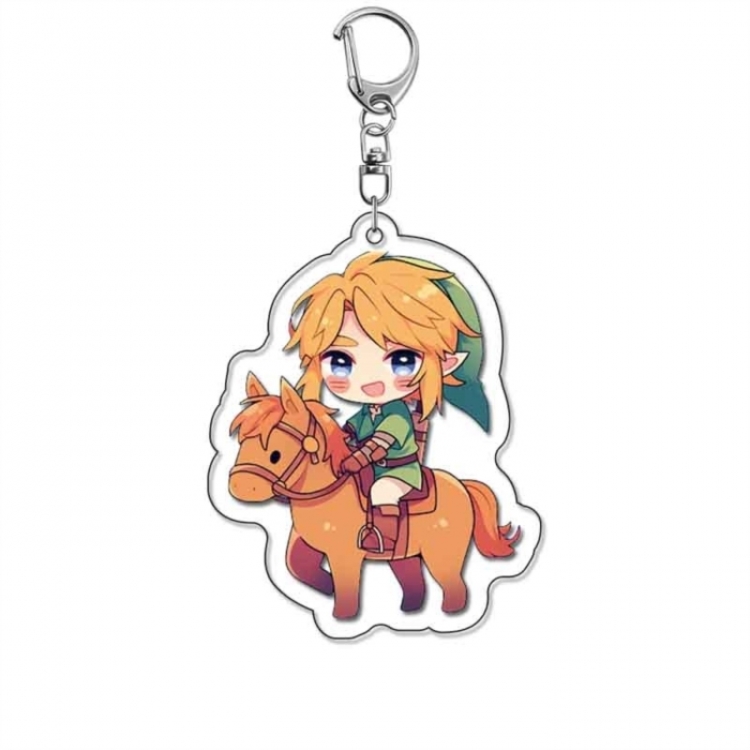 The Legend of Zelda Anime Acrylic Keychain Charm price for 5 pcs 18356