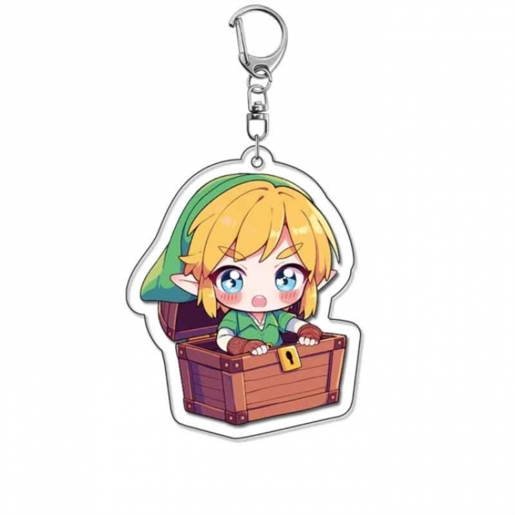 The Legend of Zelda Anime Acrylic Keychain Charm price for 5 pcs 18354