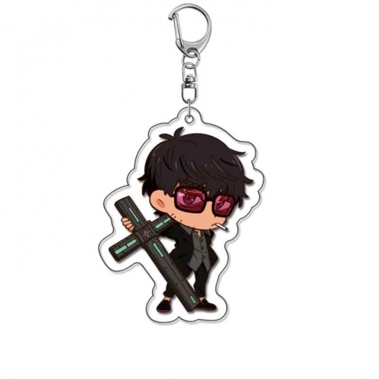 Trigun Anime Acrylic Keychain Charm price for 5 pcs 18431