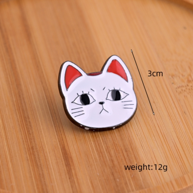 DANDADAN  Anime cartoon metal brooch  price for 5 pcs 