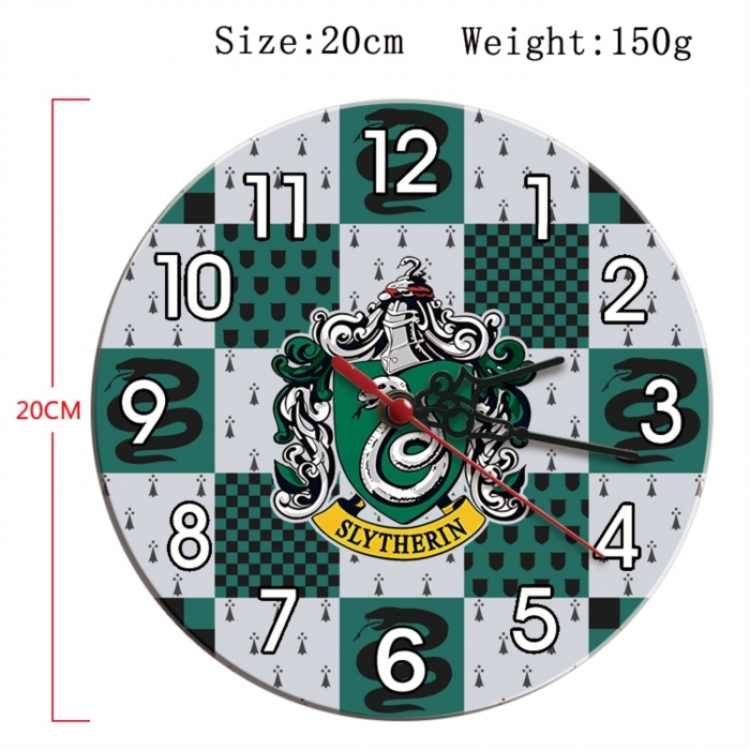 Harry Potter Anime print alarm clock wall clock personality clock packaging size 25X25X4cm