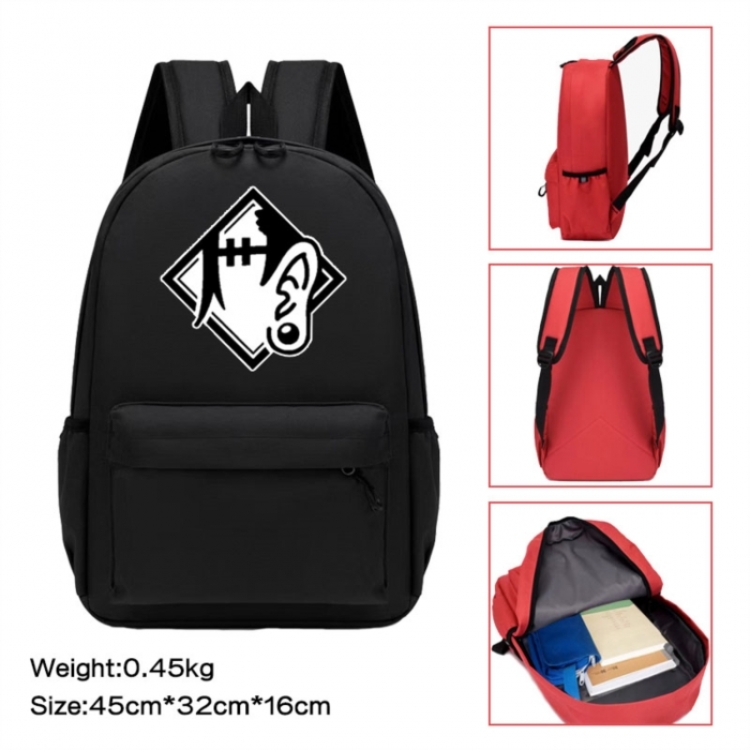 Jujutsu Kaisen Anime peripheral Oxford cloth color cartoon backpack 45x32x16cm