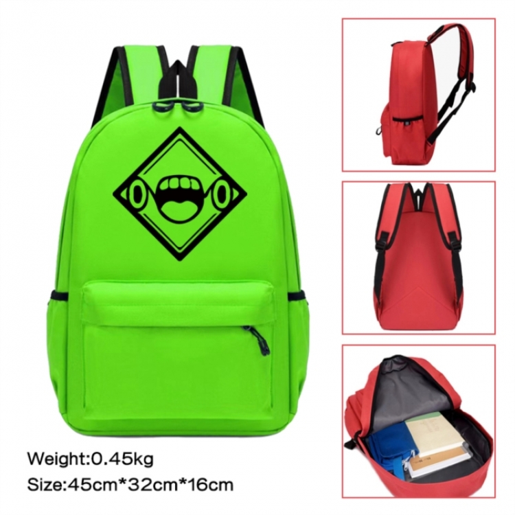 Jujutsu Kaisen Anime peripheral Oxford cloth color cartoon backpack 45x32x16cm