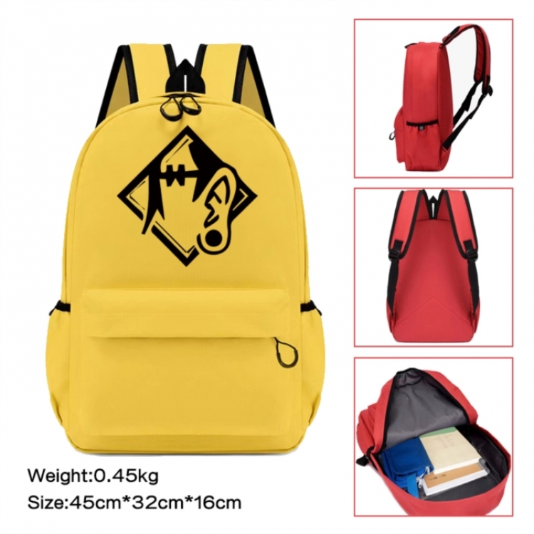 Jujutsu Kaisen Anime peripheral Oxford cloth color cartoon backpack 45x32x16cm