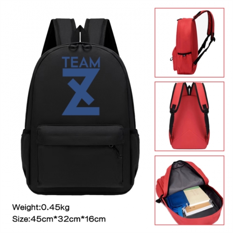 BLUE LOCK Anime peripheral Oxford cloth color cartoon backpack 45x32x16cm