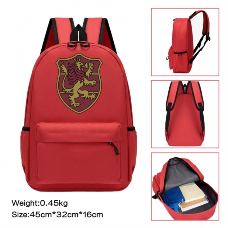 Black Clover Anime peripheral Oxford cloth color cartoon backpack 45x32x16cm